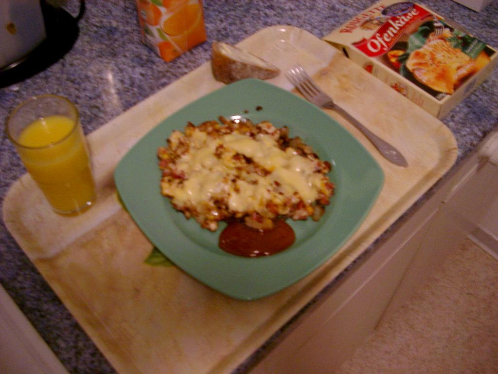 Ei-K&Auml;SE-Schinken-Auflauf