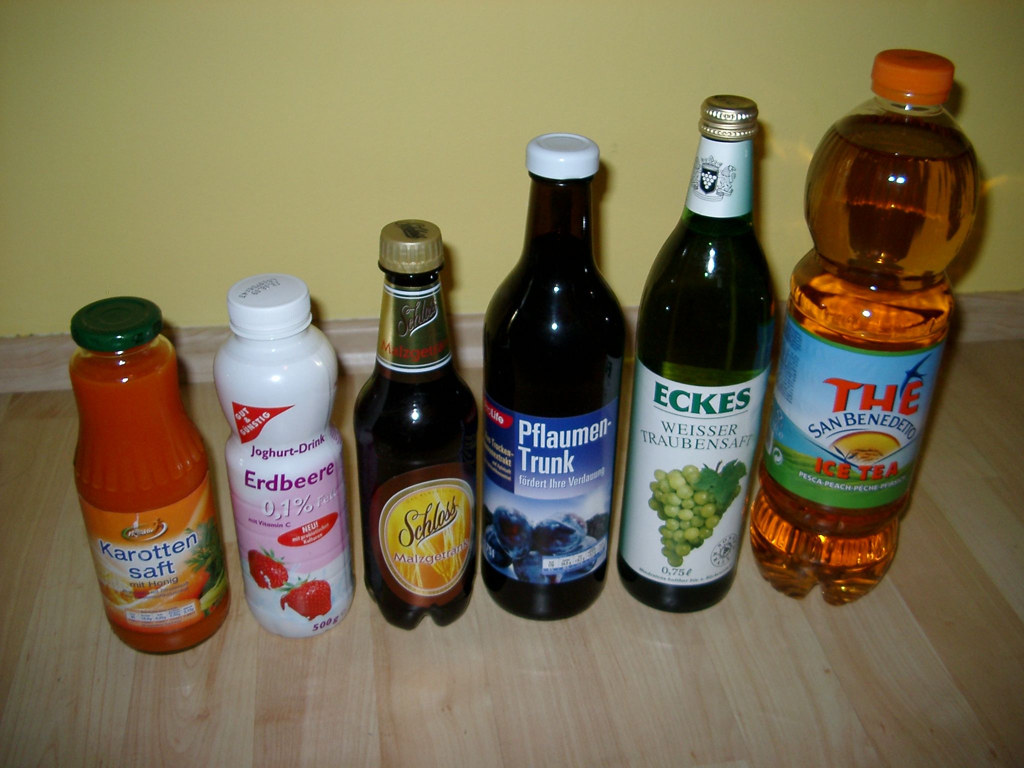 meine Lieblingsgetr&auml;nke